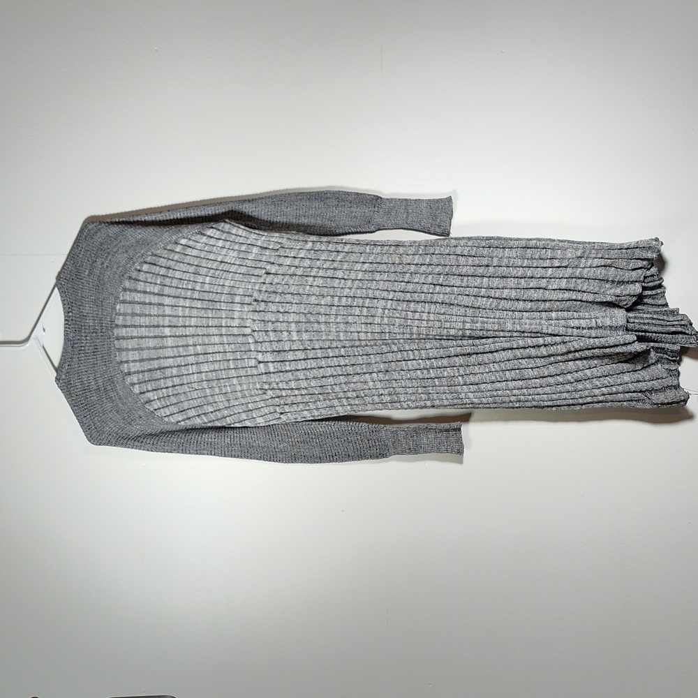 Free‎ People Shadow Stripe Knit Duster Cardigan S - Picture 3 of 14